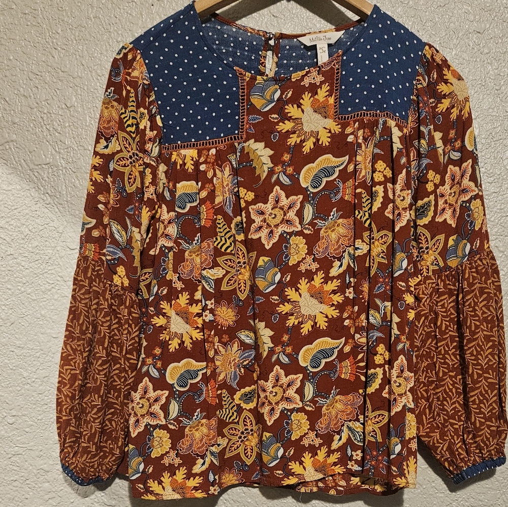 Floral Long Sleeve Top
